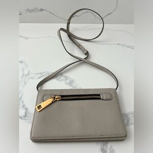 Marc Jacob pebbled leather crossbody wallet
